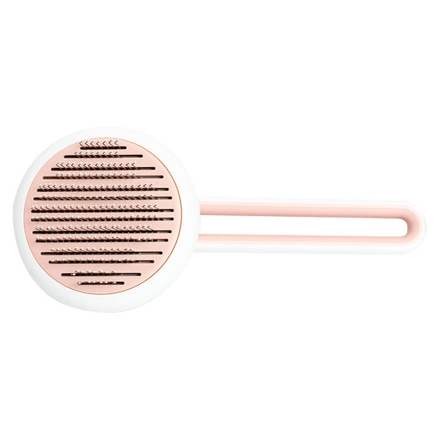 Automatic massage comb for pet grooming.