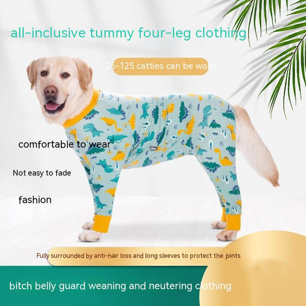 Pet Clothes All-inclusive Belly Four-legged Pet Clothing